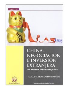 CHINA: NEGOCIACIÓN E INVERSIÓN EXTRANJERA. portada